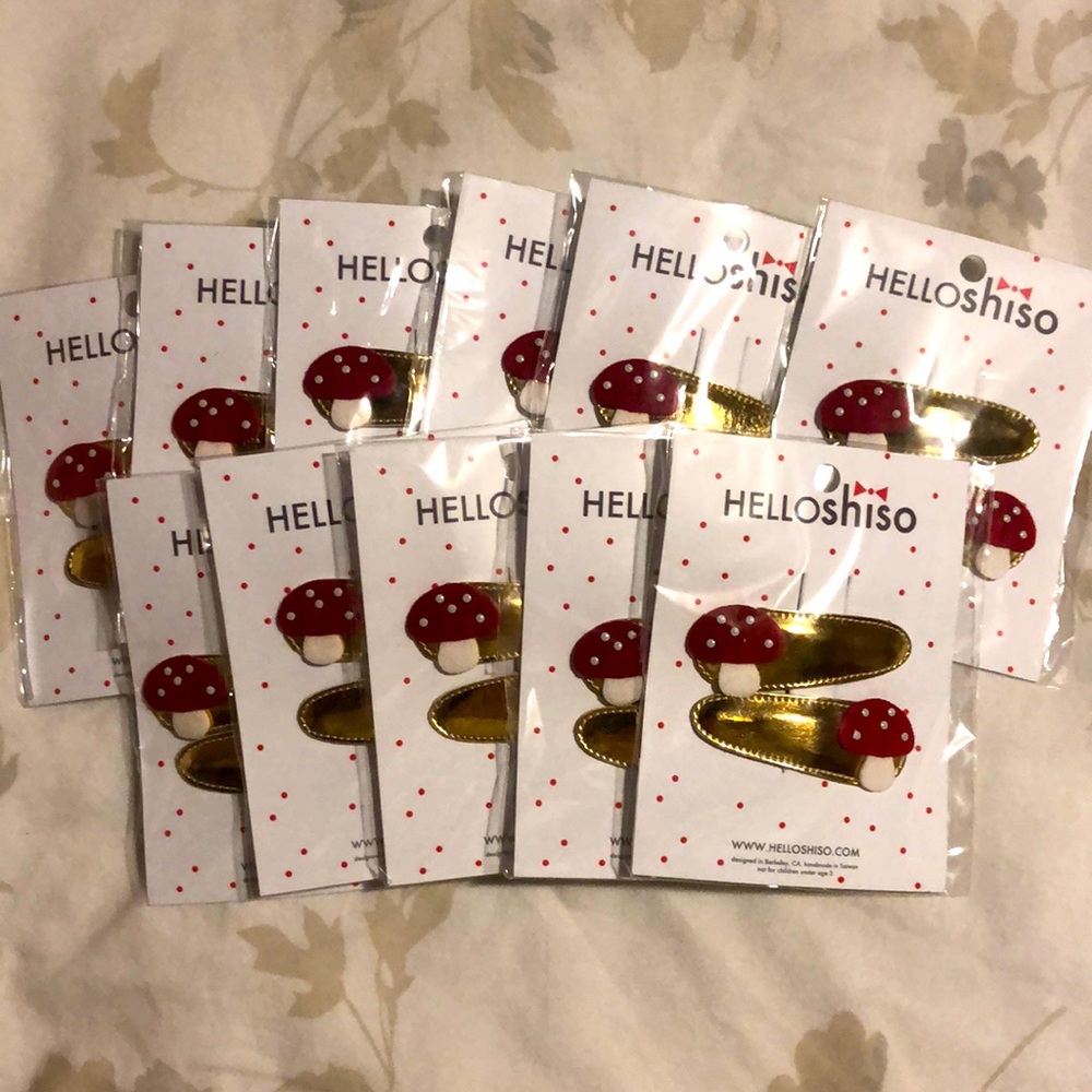 Hair Clips 🍄